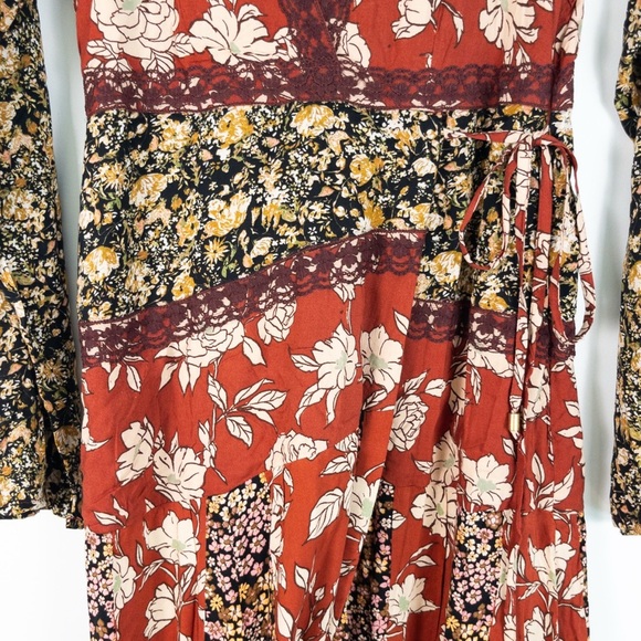 Free People Tilda Wrap Floral Maxi Dress - Picture 10 of 14